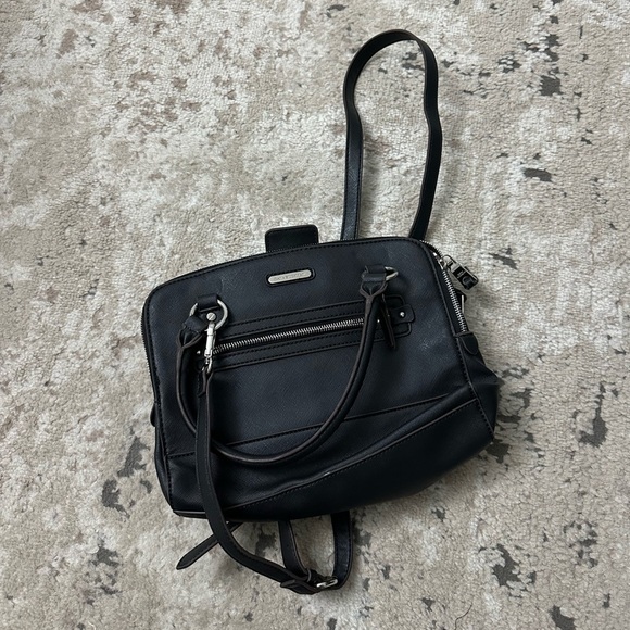 Dana Buchman Black Leather Purse - Picture 1 of 5